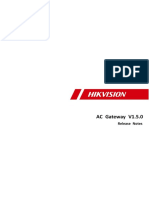AC Gateway V1.5.0: Release Notes