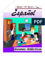 Guiones. Español