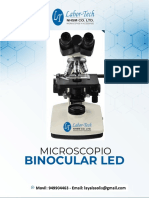 Microscopio Binocular Led Mod. Lt-1201-4 - Labor Tech