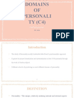 S1 - Domains of Personality