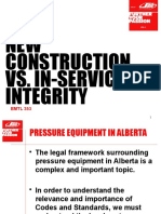 2. New Construction vs. In-Service Integrity