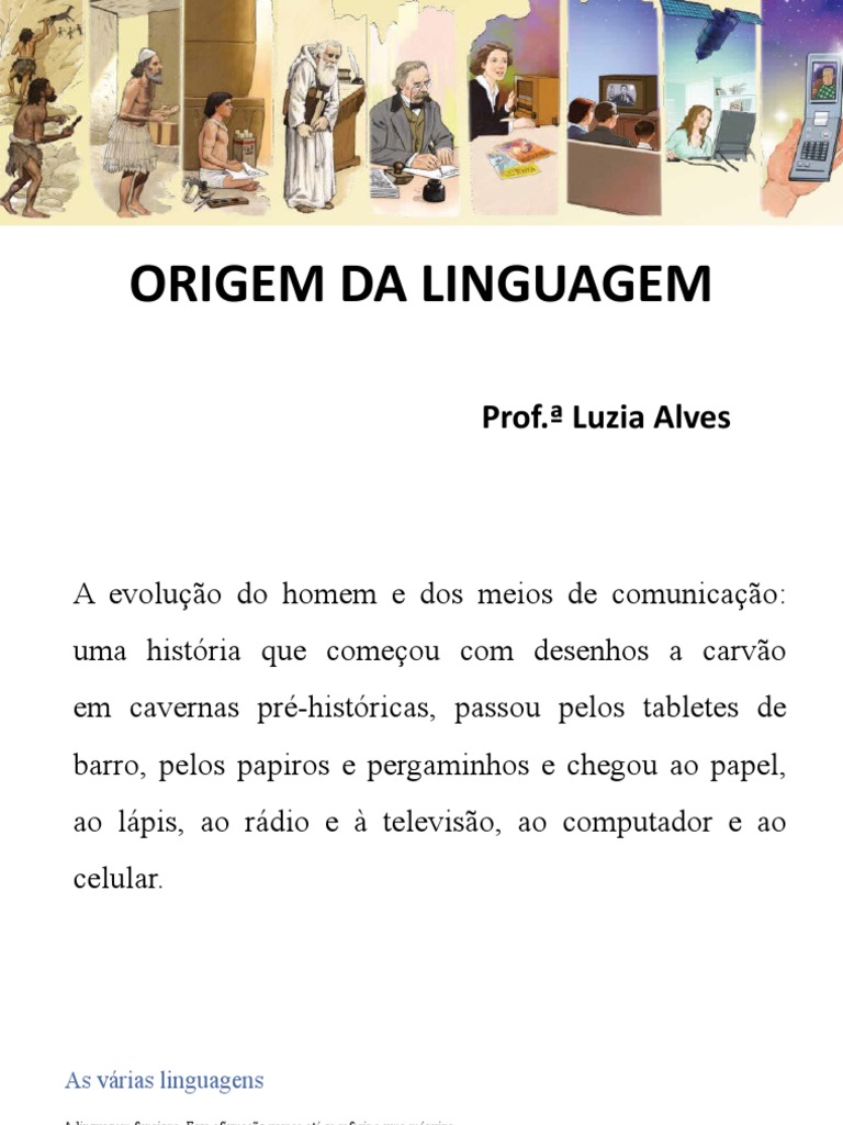 Origem da Linguagem e Comunicação | PDF