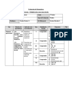 3° Evaluación Matemáticas Unidad 2 (3049)