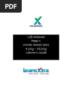Download Life Sciences Paper 1 Learner Guide July 2011 by MindsetLearn SN58888920 doc pdf