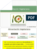Plan de Alimentación Vegetariana - 2016 Alumnos