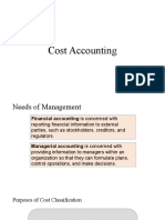 Cost Accounting Session 1