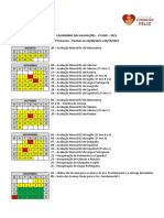 2º Ano - Calendário Das Avaliações