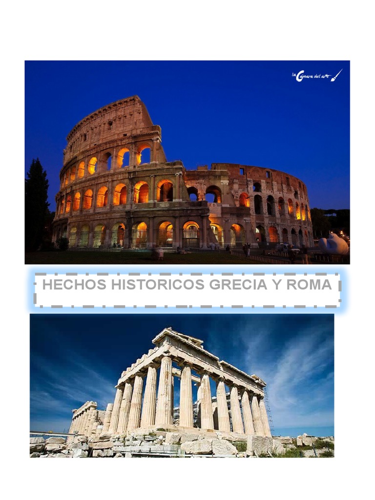 Hechos Historicos Grecia y Roma | PDF | Antigua Grecia | Roma antigua, image size:768x1024