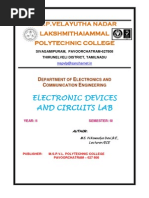 Download EDC LAB Manual by sangeethasiva SN58890021 doc pdf