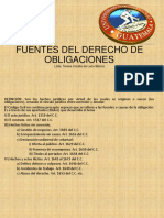 CLASE No. 4 FUENTES DE OBLIGACIONES