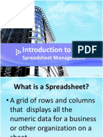 Lesson 6 - Spreadsheet