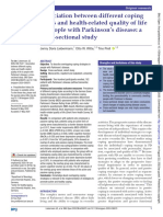 Association Between Different Coping Styles and Healt - Related