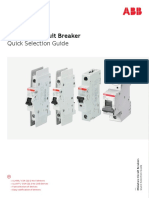 Miniature Circuit Breaker: Quick Selection Guide
