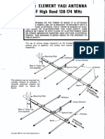 Antenna Specialist VHF Yagi 3 5el User