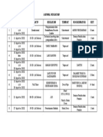 Jadwal Lomba