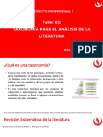 PP1-Taller 3 - Taxonomia para El Analisis de La Literatura