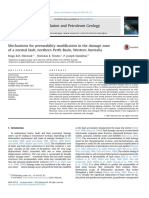 Mechanisms For Permeability Modification in The Damage Zone