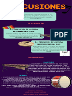 Infografía Percusiones