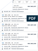 Passagens de Ônibus de Lavras, MG - TODOS para Brasília, DF - TODOS