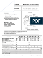 MBR2020FCT Thru MBR20200FCT: Compact Technology