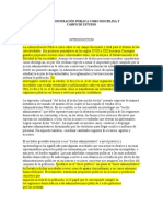 La Admon Publica Como Disciplina y Campo de Estudio