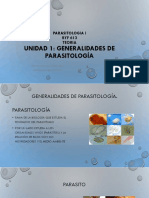 Parasitologia I (Generalidades)