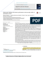 Endoscopic Findings and Colonic Perforation in Microscopic Colitis