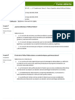 5° Cuestionario - Tema 3 - Marco Operativo de Las Políticas Públicas