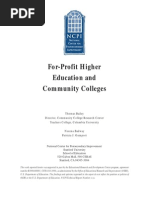 Download For-Profit Higher Education and Community Colleges by Javier A Dominguez SN58893690 doc pdf