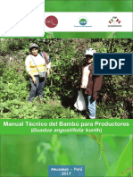 Manual Tecnico Del Bambu Para Productores