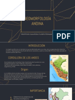 Geomorfologia Andina