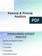 SESI 6 - Konsep Prinsip Analisis