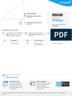 WY356NK: E-Ticket (Departure Train)