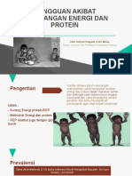 Gangguan Akibat Kekurangan Energi Protein