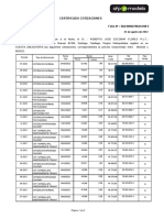 Certificado de Cotizaciones AFPModelo