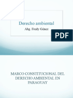 Lecciones II y III Derecho Ambiental. Escuela Judicial.