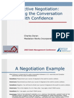 Leading Negotiations with Confidence