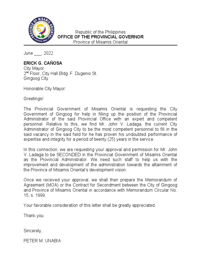Office of The Provincial Governor | PDF