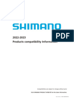2022-2023 Products Compatibility Information: Visit SHIMANO PRODUCT WEBSITE For The Latest Information