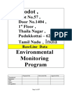 BaseLine Data Environmental Monitoring Program