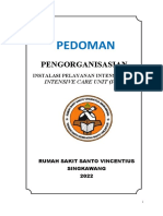 Pedoman Pengorganisasian Icu 2022