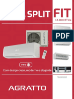 Ficha Técnica - Agratto - Ar Split 18F