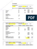 Analisis de Precio Unitario