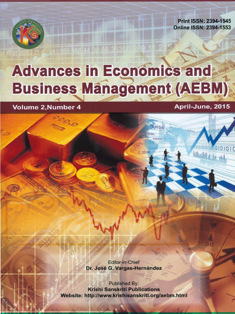 Advances in Economics and Business Management | PDF | Economic Growth ...