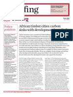 BR Fing: African Timber Cities: Carbon Sinks With Development Benefits?