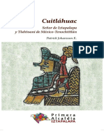 Cuitláhuac. Señor de Iztapalapa y Tlahtoani de México-Tenochtitlán