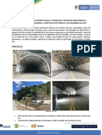 Comunicado 049 - Túnel de Irra. Diciembre 3 de 2019