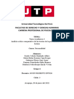 Universidad Tecnológica Del Perú Facultad de Derecho Y Ciencias Humanas Carrera Profesional de Psicología