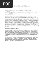 Mass Airflow MAF Sensors