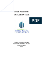 Panduan Penulisan Tesis PS Mip 2020